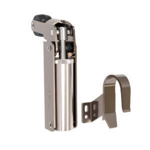 Frein de rétention force 115 N, en acier inox 304, pour porte jusqu’à 100 KG. - Gris / argent, Acier inoxydable