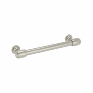 Poignée pour meubles en zamac Entraxe 160mm nickel galvanisé Lot de 6 – Gris / argent, Zamak
