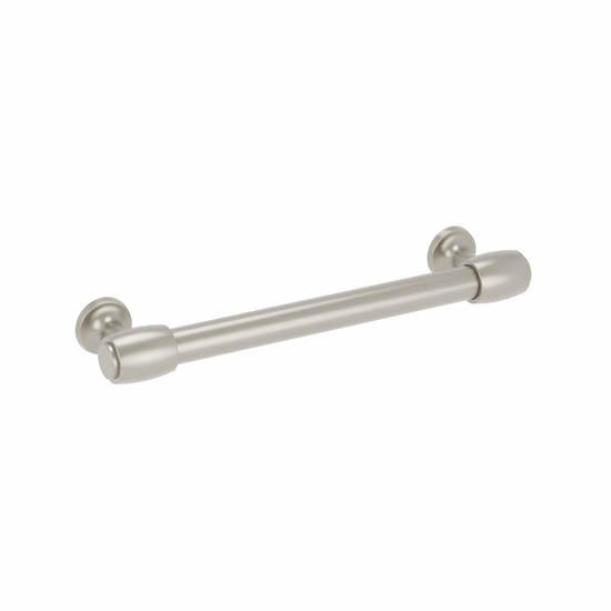 Poignée pour meubles en zamac Entraxe 160mm nickel galvanisé Lot de 6 - Gris / argent, Zamak