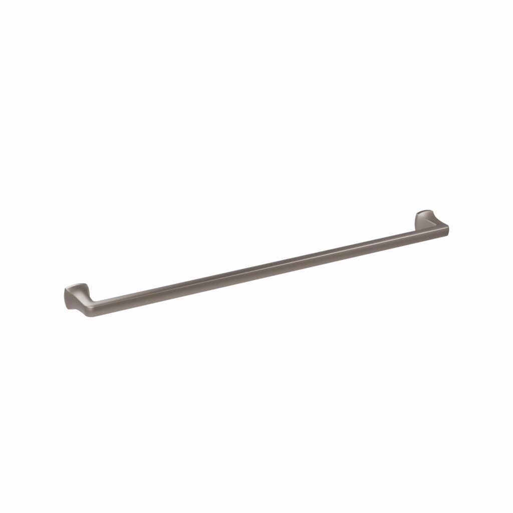 Poignée pour meubles en zamac Entraxe 320mm finition Alucover bronze - Gris / argent, Zamak