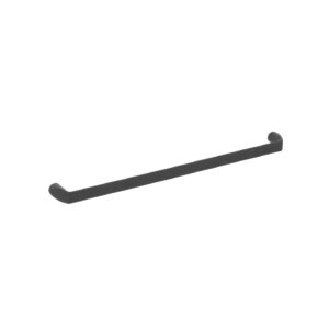 Poignée pour meubles en zamac Entraxe 224mm Vernis noir mat – Zamak