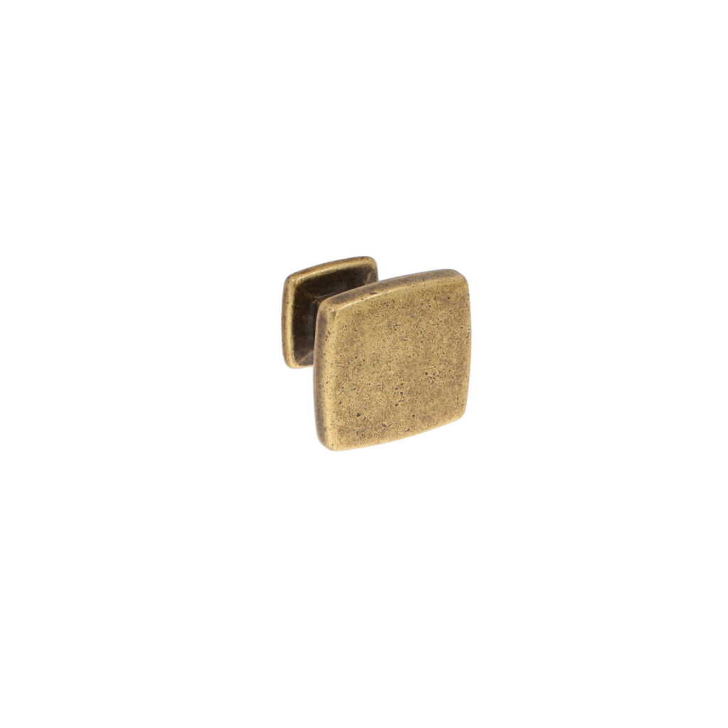 Bouton pour meubles en zamac Diamètre 28mm x 24 Florence antique - Marron, Zamak