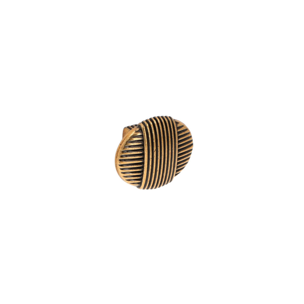 Bouton pour meubles en zamac Diamètre 31mm orvale Lot de 25 - Marron, Zamak