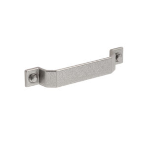 Poignée pour meubles en zamac Entraxe 128mm Nickel millésimé – Gris / argent, Zamak