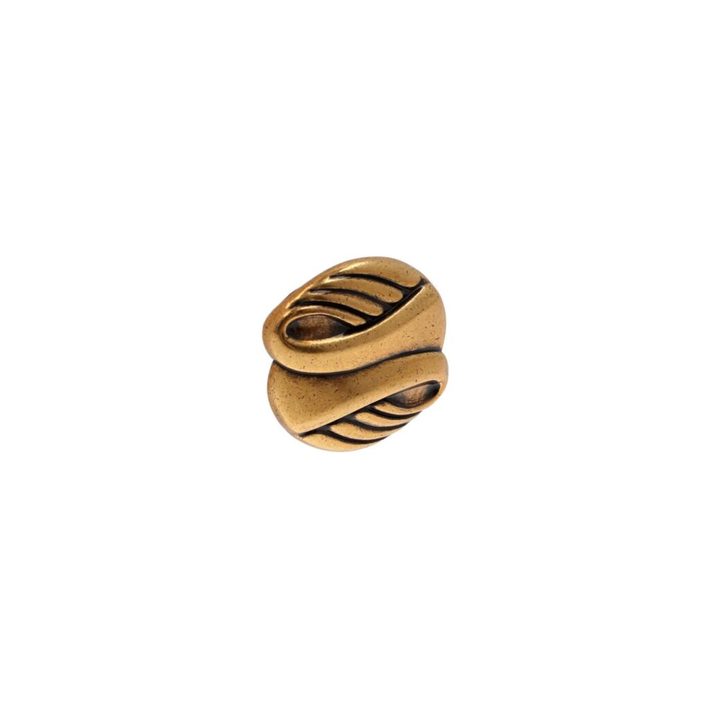 Bouton pour meubles en zamac Diamètre 36mm x 23 orvale - Orange / cuivré, Zamak
