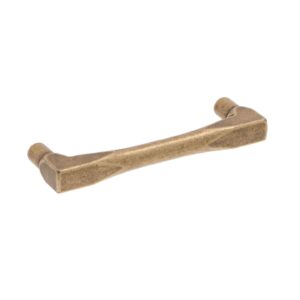 Poignée pour meubles en zamac Entraxe 96mm Florence antique Lot de 6 – Marron, Zamak