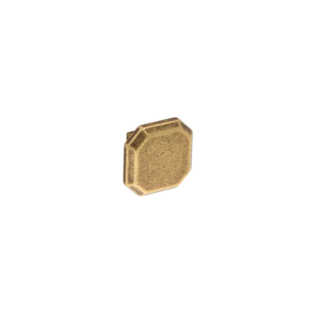 Bouton pour meubles en zamac Diamètre 32mm x 23 Florence antique - Marron, Zamak