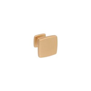 Bouton pour meubles en zamac Diamètre 28mm x 24 Alucover laiton - Jaune / doré, Zamak