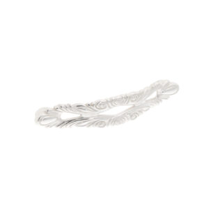 Poignée pour meubles en zamac Entraxe 96mm Venise argenté – Gris / argent, Zamak