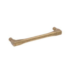 Poignée pour meubles en zamac Entraxe 128mm Florence antique Lot de 6 – Marron, Zamak