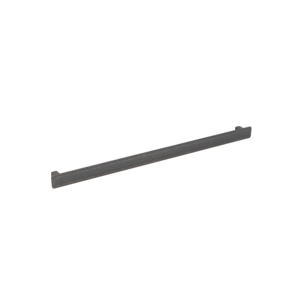 Poignée pour meubles en zamac Entraxe 320mm Fer noir vintage - Zamak