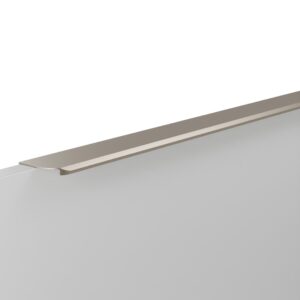Poignée pour meubles en zamac Entraxe 160mm finition nickel galvanisé – Gris / argent, Zamak