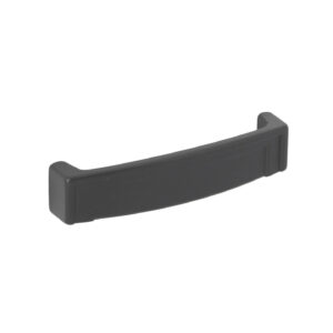 Poignée pour meubles en zamac Entraxe 96mm Vernis noir mat - Zamak