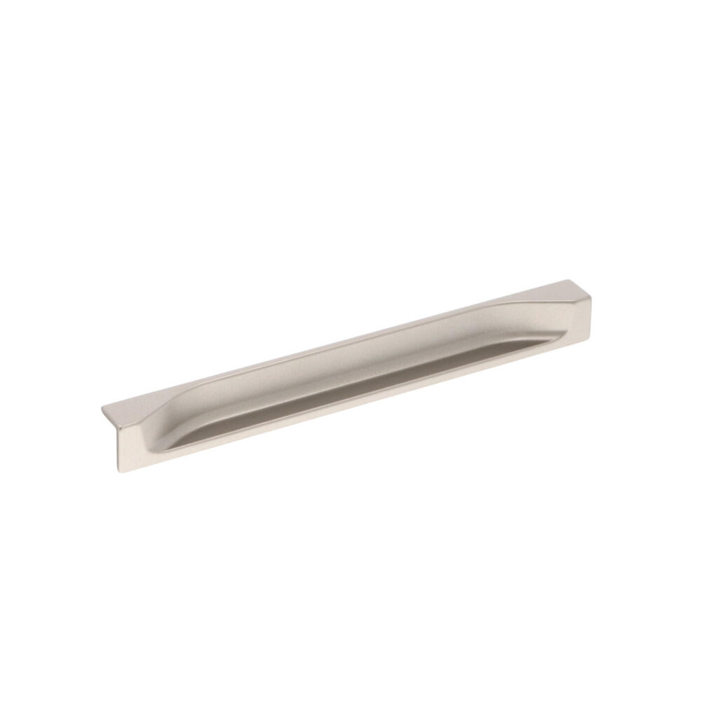 Poignée encastrées en zamac Entraxe 128mm Alucover platine - Gris / argent, Zamak