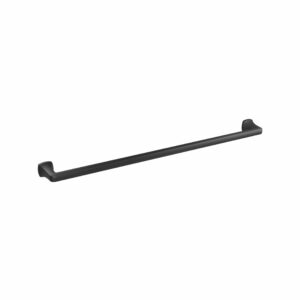 Poignée pour meubles en zamac Entraxe 416mm finition Vernis noir mat – Zamak