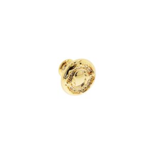 Bouton pour meubles en zamac Diamètre 30mm plaqué or – Jaune / doré, Zamak