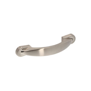 Poignée pour meubles en zamac Entraxe 64mm Nichel satiné - Gris / argent, Zamak