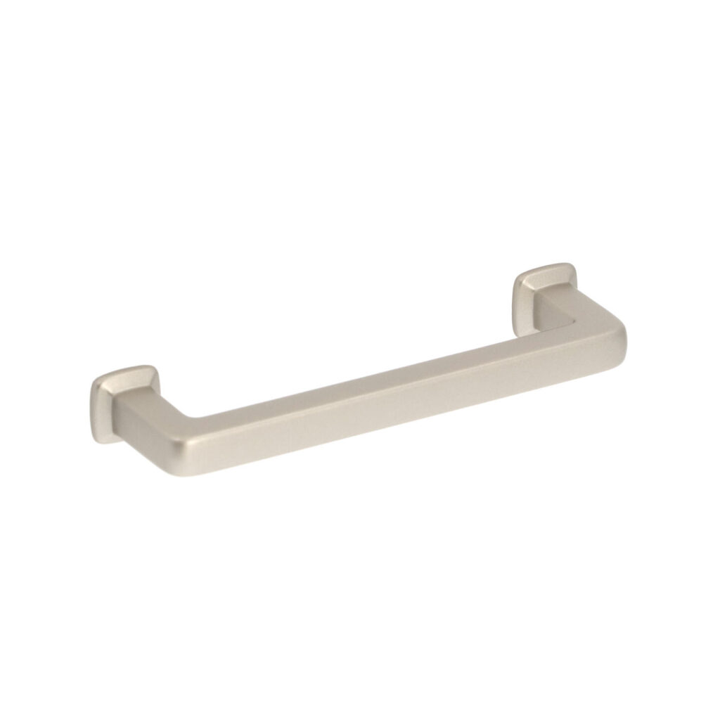 Poignée pour meubles en zamac Entraxe 96mm Alucover platine - Gris / argent, Zamak