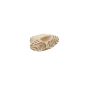 Bouton pour meubles en zamac Diamètre 44mm x 25 Patine royale en or ivoire – Beige, Zamak