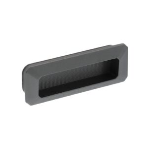 Poignée encastrées en zamac Entraxe 96mm Alucover graphite - Anthracite, Zamak
