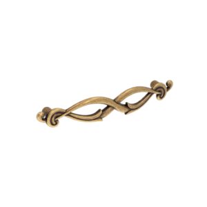 Poignée pour meubles en zamac Entraxe 96mm Florence antique Lot de 6 – Marron, Zamak