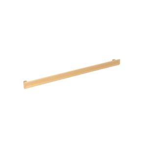 Poignée pour meubles en zamac Entraxe 320mm Alucover laiton – Jaune / doré, Zamak