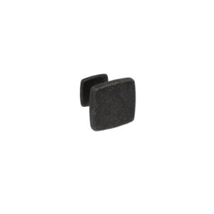Bouton pour meubles en zamac Diamètre 28mm x 24 Fer noir vintage – Zamak