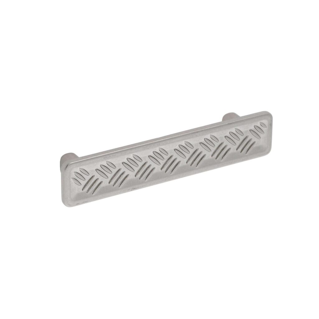 Poignée pour meubles en zamac Entraxe 96mm Nickel millésimé Lot de 25 - Gris / argent, Zamak