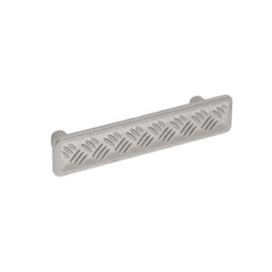 Poignée pour meubles en zamac Entraxe 96mm Nickel millésimé - Gris / argent, Zamak