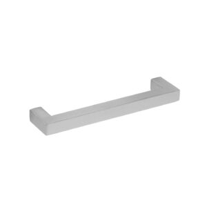 Poignée pour meubles en Acier inox Entraxe 128mm finition inox satiné – Gris / argent, Acier inoxydable