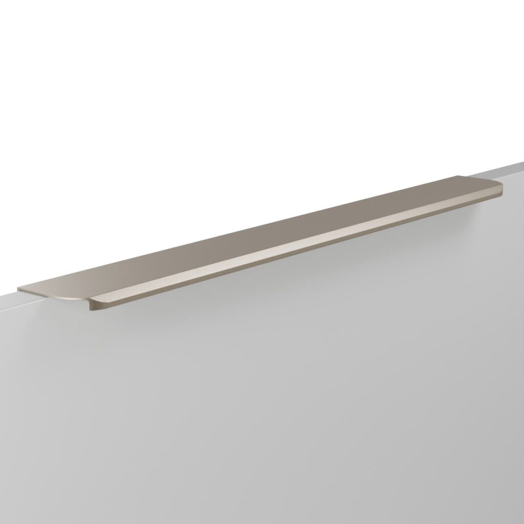 Poignée pour meubles en zamac Entraxe 160mm finition nickel galvanisé - Gris / argent, Zamak