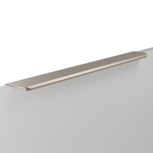 Poignée pour meubles en zamac Entraxe 160mm finition nickel galvanisé – Gris / argent, Zamak