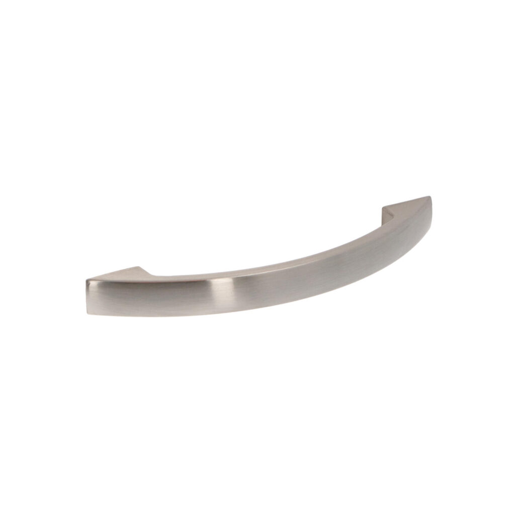 Poignée pour meubles en zamac Entraxe 96mm Nichel satiné Lot de 25 - Gris / argent, Zamak