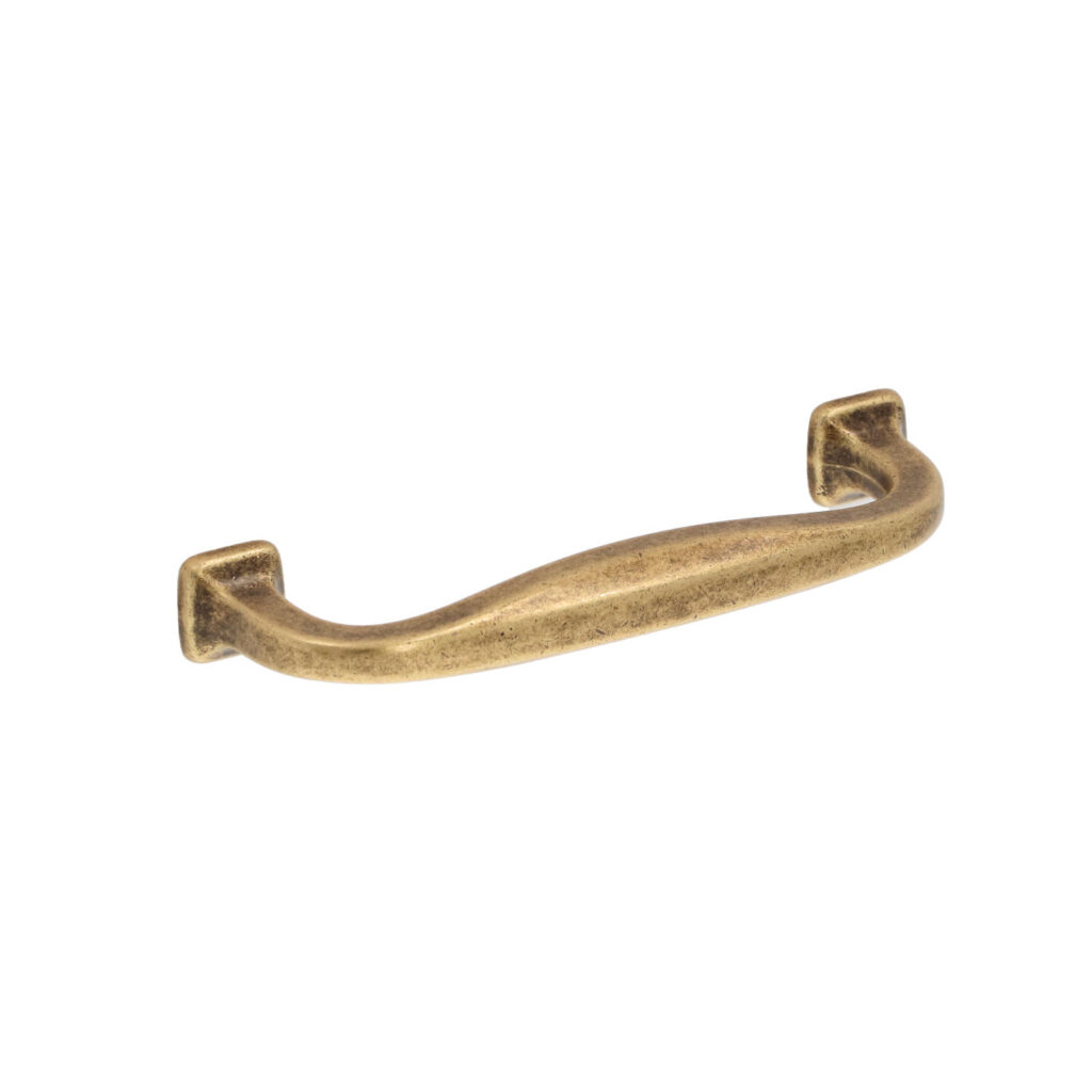 Poignée pour meubles en zamac Entraxe 96mm Florence antique Lot de 6 - Marron, Zamak