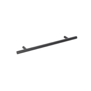 Poignée pour meubles en Acier inox Entraxe 192mm finition Vernis noir mat – Acier inoxydable