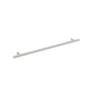 Poignée pour meubles en Acier Entraxe 288mm finition Nichel satiné - Gris / argent, Acier inoxydable