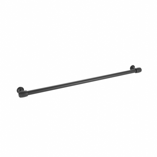Poignée pour meubles en zamac Entraxe 592mm Varnish black matt - Noir, Zamak