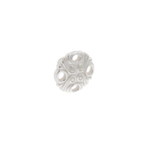 Bouton pour meubles en zamac Diamètre 36mm Venise argenté – Gris / argent, Zamak
