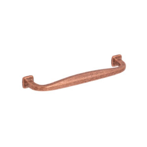 Poignée pour meubles en zamac Entraxe 128mm Vieux cuivre rustique – Orange / cuivré, Zamak