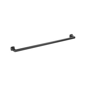 Poignée pour meubles en zamac Entraxe 320mm finition Vernis noir mat – Zamak