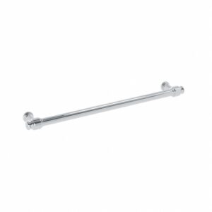 Poignée pour meubles en zamac Entraxe 224mm Polish chrome – Gris / argent, Zamak