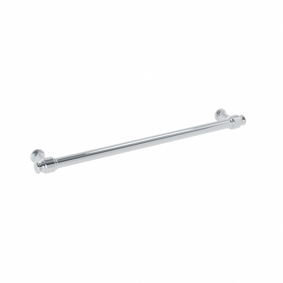 Poignée pour meubles en zamac Entraxe 224mm Polish chrome - Gris / argent, Zamak