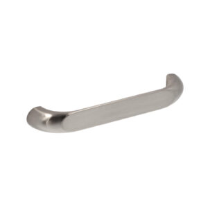 Poignée pour meubles en zamac Entraxe 128mm Nichel satiné Lot de 25 – Gris / argent, Zamak