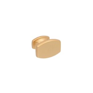 Bouton pour meubles en zamac Diamètre 35mm x 24 Alucover laiton - Jaune / doré, Zamak
