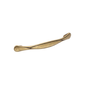 Poignée pour meubles en zamac Entraxe 128mm Florence antique Lot de 6 – Marron, Zamak