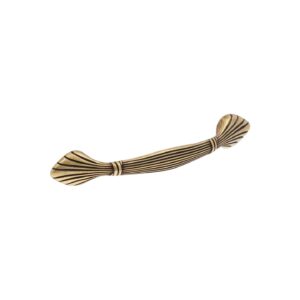 Poignée pour meubles en zamac Entraxe 96mm Florence antique Lot de 6 – Marron, Zamak