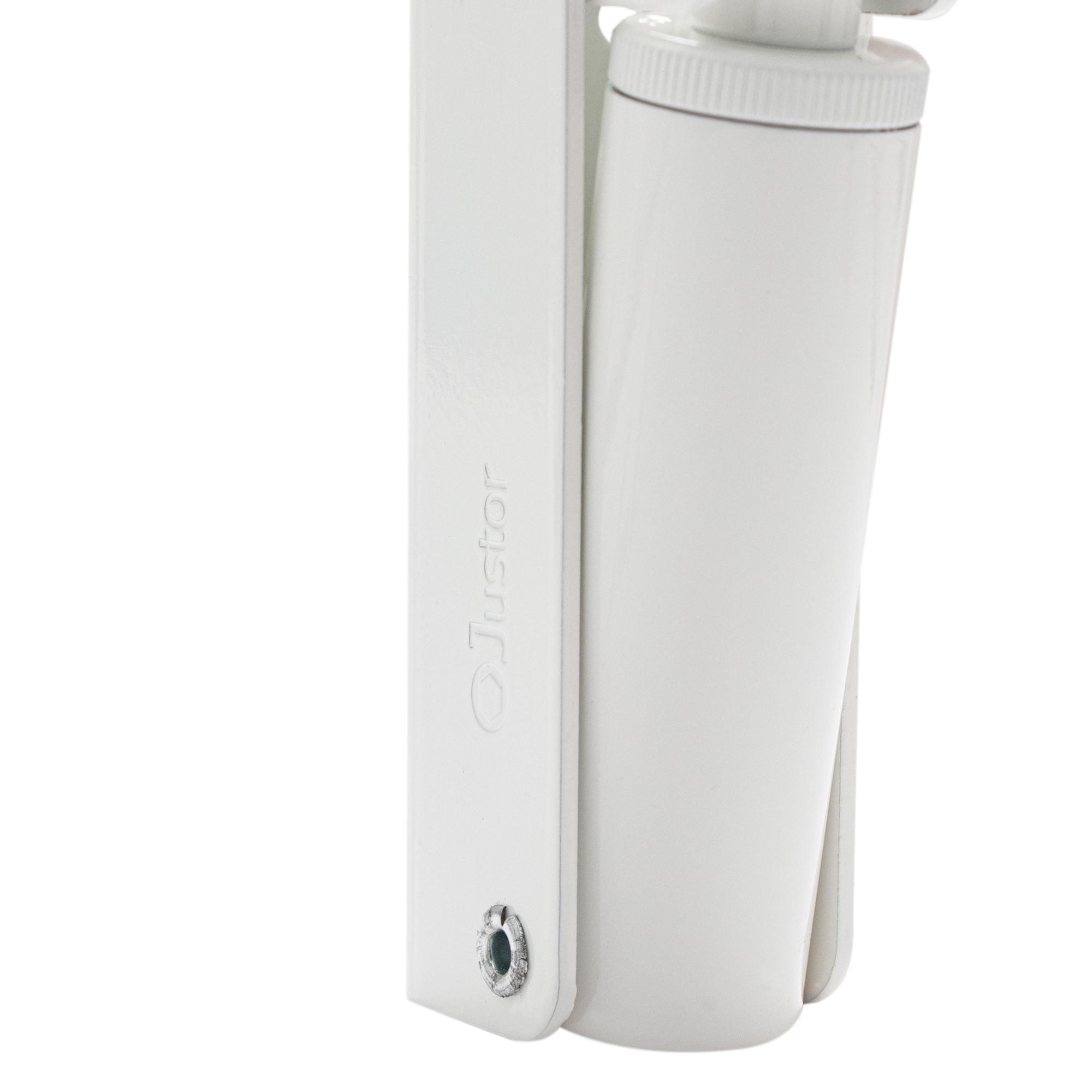 Frein de rétention Réglable force 1 a 30 N aluminium anodisé blanc pour porte jusqu’à 15 KG - imagine 3