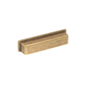 Poignée pour meubles en zamac Entraxe 96mm Florence antique - Marron, Zamak