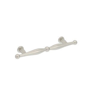 Poignée pour meubles en zamac Entraxe 96mm Argent Nottingham – Gris / argent, Zamak