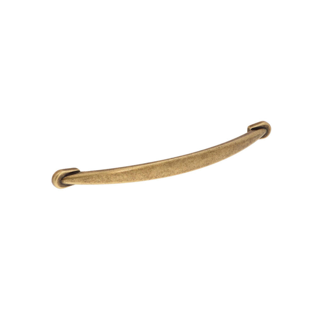 Poignée pour meubles en zamac Entraxe 160mm Florence antique Lot de 6 - Marron, Zamak